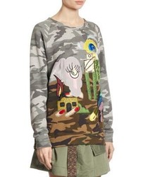 Marc Jacobs Camouflage Cotton Sweatshirt