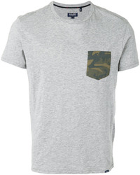 Woolrich T Shirt With Camouflage Pocket