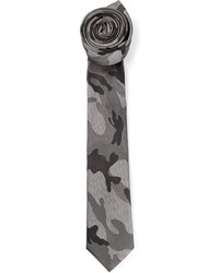 Grey Camouflage Tie