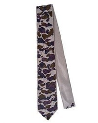 7cm Hand Embroidered Silk Taffeta Tie