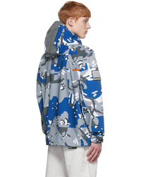 AAPE BY A BATHING APE Grey Polyester Jacket