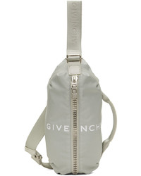 Givenchy Gray G Zip Bum Bag