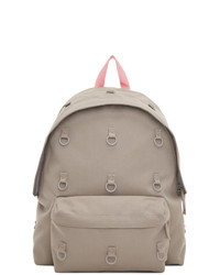Raf Simons Grey And Pink Eastpak Edition Padded Loop Backpack