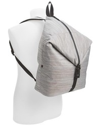 Topman Grey Mlange Technical Backpack