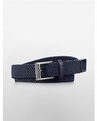 Calvin Klein Nylon Woven Braided Belt