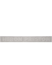 Heron Preston Silver Gros Tape Belt