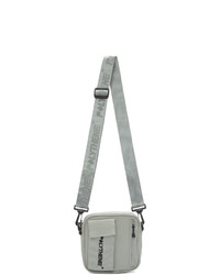 Polythene* Optics Grey 3 Pocket Crossbody Bag
