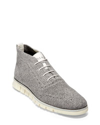 Cole Haan Zerogrand Stitchlite Knitted Wool Chukka Boot