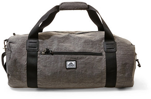 steve madden leather duffle bag