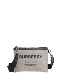 Burberry Callum Horseferry Logo Canvas Crossbody Bag