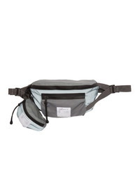 Satisfy Grey Reflective Logo Belt Bag