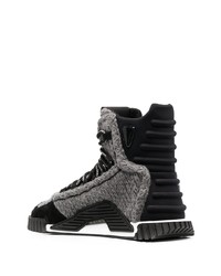 Dolce & Gabbana Lace Up Sneaker Sole Boots