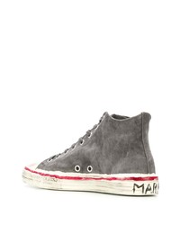 Marni Painted High Top Sneakers