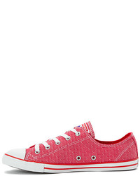 Converse Chuck Taylor Dainty Chambray Low Top Sneaker