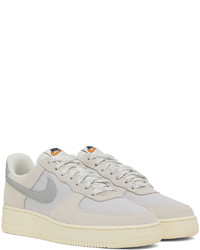 Nike Gray Air Force 1 07 Sneakers