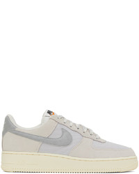 Nike Gray Air Force 1 07 Sneakers