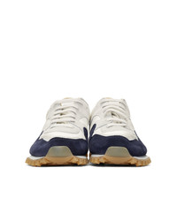 Spalwart Grey And Navy Marathon Trail Low Wbhs Sneakers