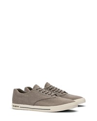 SeaVees Hermosa Plimsoll Sneaker In Tin Grey Vintage Wash Linen At Nordstrom