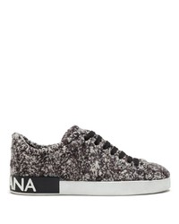 Dolce & Gabbana Knitted Low Top Sneakers