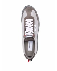 Thom Browne Panelled Lace Up Sneakers
