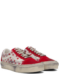 Vans Red Bianca Chandn Edition Authentic Vlt Sneakers