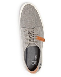 Fred Perry Savitt Printed Canvas Sneakers