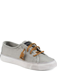 Sperry Top Sider Seacoast Washed Lilac Canvas Casual Shoes
