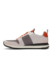Ps By Paul Smith White Recycled Knit Rappid Sneakers