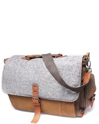 Something Strong Tri Color Messenger Bag With Laptop Compartt