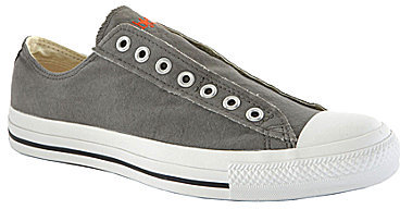 gray slip on converse