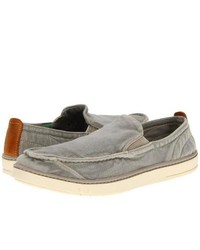 Timberland Earthkeepers Hookset Handcrafted Slip On Slip On Shoes Washed Grey Canvas