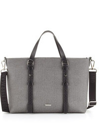 Salvatore Ferragamo New Form Tote Bag Gray