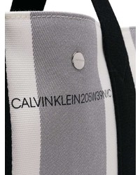 Calvin Klein 205W39nyc Striped Shopper Tote