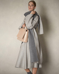 The Row Noden Two Tone Wool Cape