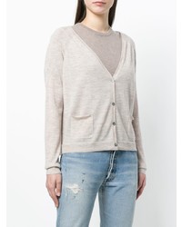 N.Peal Cashmere Patch Pocket Cardigan