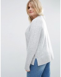 Asos Curve Curve Cardigan In Wool Mix