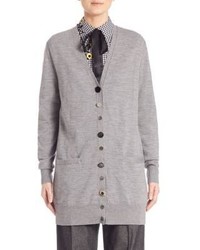 Marc Jacobs Embroidered Oversized Cardigan