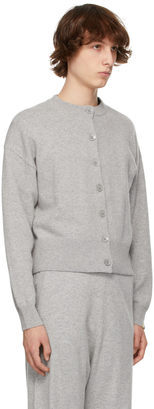 Extreme Cashmere Grey N170 Chou Cardigan, $510 | SSENSE | Lookastic