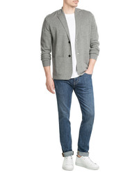 Burberry London Wool Cardigan With Cashmere