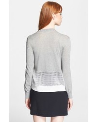 Marc by Marc Jacobs Papillon Mixed Knit Cardigan