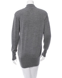 Burberry Prorsum Wool Long Sleeve Cardigan