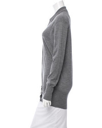 Burberry Prorsum Wool Long Sleeve Cardigan