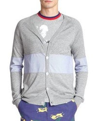 Band Of Outsiders Silk Cashmere Cardigan Sweater