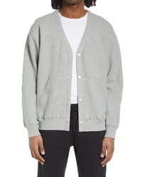 Reigning Champ Thermal Waffle Cotton Cardigan