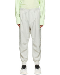 Y-3 Gray Polyester Cargo Pants