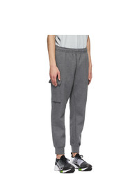 Nike Grey Fleece Sportswear Club Cargo Pants