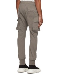 Rick Owens DRKSHDW Grey Mastadon Cargo Pants