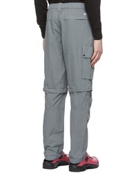C.P. Company Grey Nylon Cargo Pants