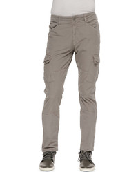 J Brand Jeans Trooper Cargo Twill Pants Mineral Gray