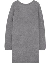 Equipment Baxley Cashmere Mini Dress Gray